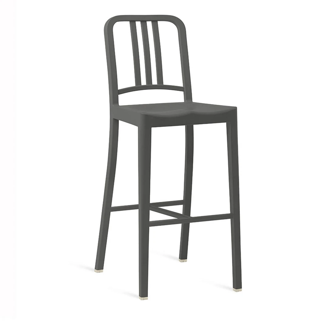 Emeco Furniture 111 Navy Recycled Barstool 8 Emeco Furniture 111 Navy Recycled Barstool