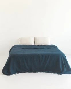 Creative Women 3 Panel Solid Queen Blanket