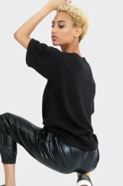 337 Brand Circularity Upcycled T-shirt - Black Recycled + Upcycled