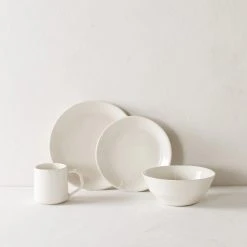 Convivial New Arrivals Minimal Porcelain Dinnerware Set