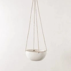 Convivial Minimal Stoneware Hanging Planter New Arrivals