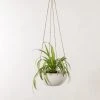 Convivial Minimal Stoneware Hanging Planter New Arrivals 1 Convivial Minimal Stoneware Hanging Planter New Arrivals