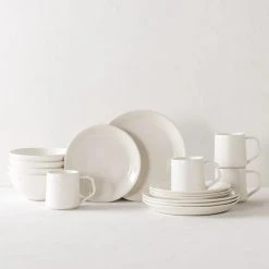 Convivial New Arrivals Minimal Porcelain Dinnerware Set