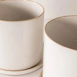 Convivial Minimal Stoneware Planter