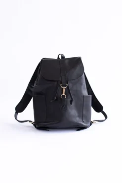 Abby Alley Handcrafted Adelaide Backpack - Black