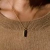 Abby Alley Cylinder Pendant Necklace