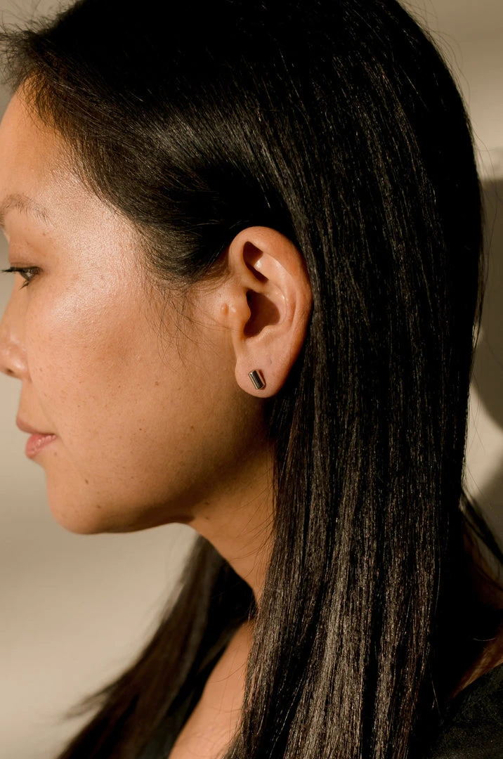 Abby Alley Jewelry Cylinder Stud Earrings 3 Abby Alley Jewelry Cylinder Stud Earrings