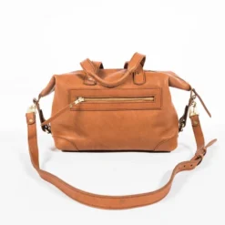 Abby Alley Ellen Handbag - Chestnut Handcrafted
