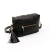 Abby Alley Essential Crossbody Bag - Black Handcrafted