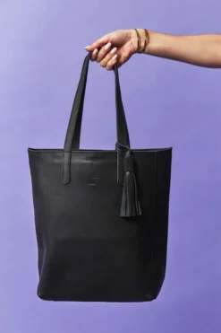 Abby Alley Handcrafted Joanie Tote - Black
