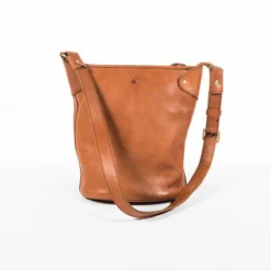 Abby Alley Keri Bucket Bag - Chestnut