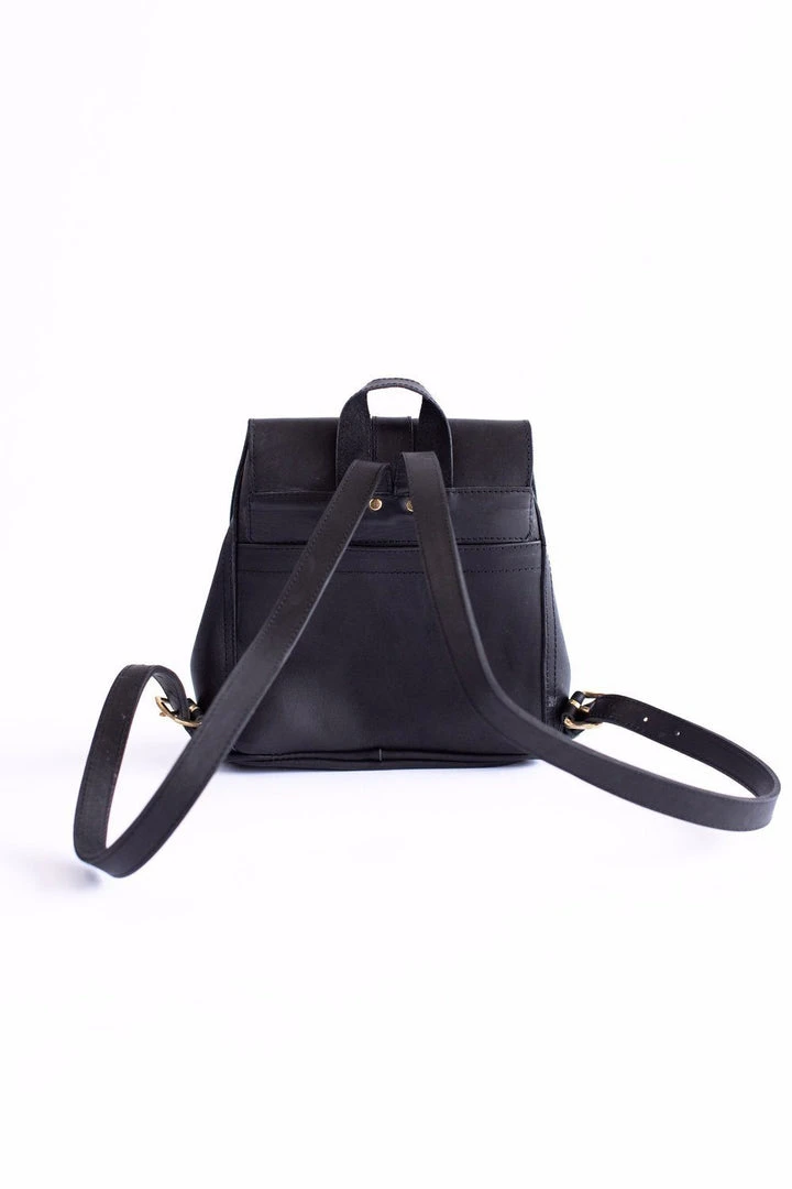 Abby Alley Accessories Mini Adelaide Backpack - Black 6 Abby Alley Accessories Mini Adelaide Backpack - Black