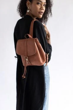 Abby Alley Mini Adelaide Backpack - Chestnut Accessories