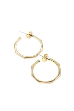 Abby Alley Octagon Mini Hoops Jewelry