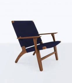 Masaya & Co. Abuelo Manila Arm Chair - Navy Furniture