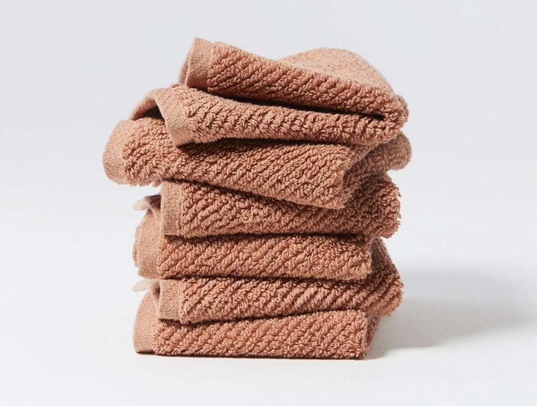 Coyuchi Air Weight Towels - Dusty Coral 7 Coyuchi Air Weight Towels - Dusty Coral