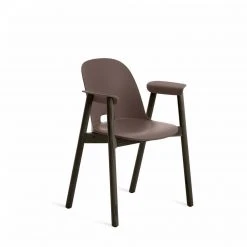 Emeco Furniture Alfi Recycled Armchair - Dark Ash