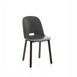 Emeco Alfi Recycled High Back Chair - Dark Ash 18 Emeco Alfi Recycled High Back Chair - Dark Ash