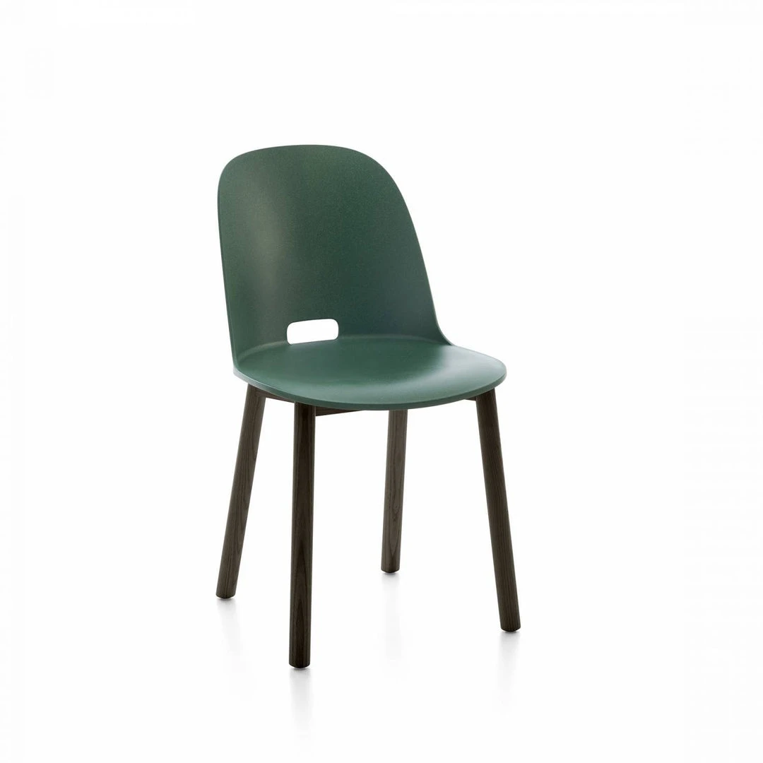 Emeco Alfi Recycled High Back Chair - Dark Ash 11 Emeco Alfi Recycled High Back Chair - Dark Ash