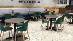 Emeco Furniture Alfi Recycled High Back Chair - Ash