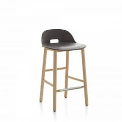 Emeco Alfi Recycled Low Back Counter Stool - Ash Furniture 15 Emeco Alfi Recycled Low Back Counter Stool - Ash Furniture