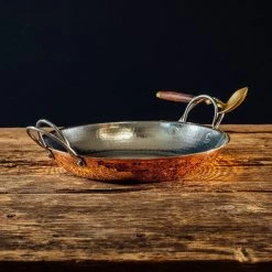 Sertodo Copper Alicante Recycled Copper Paella Pan Home Goods