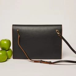 Allégorie Accessories Gala Apple Leather Tech Folio Bag
