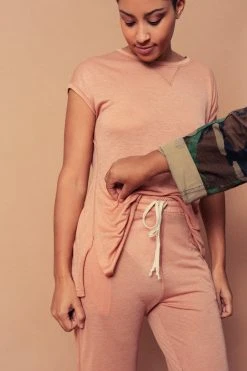 Altar Ronnie Tencel Lounge Bottoms - Blush Clothing