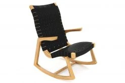 Masaya & Co. Amador Leather Rocking Chair 25 Masaya & Co. Amador Leather Rocking Chair