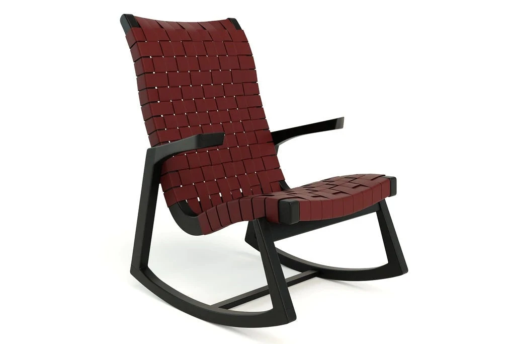 Masaya & Co. Amador Leather Rocking Chair 13 Masaya & Co. Amador Leather Rocking Chair