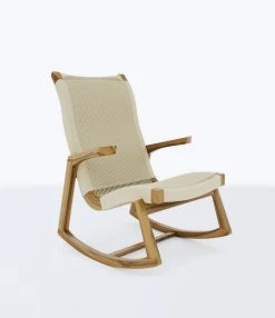 Masaya & Co. Furniture Amador Solid Manila Rocking Chair
