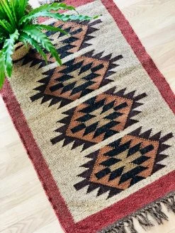 Amante Marketplace Kilim Jute Rug No. 1 Home Goods