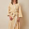 Anatolico Best Sellers Boho Mustard Unisex Turkish Robe