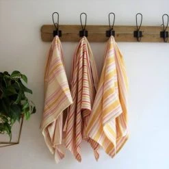 Anatolico Staff Favorites Boho Mustard Turkish Kitchen / Hand Towel