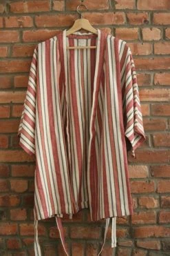 Anatolico Home Goods Pele Short Turkish Robe