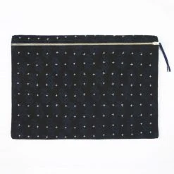 Anchal Cross Stitch Oversized Pouch