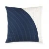 Anchal Curve Throw Pillow - Navy Home Goods 2 Anchal Curve Throw Pillow - Navy Home Goods