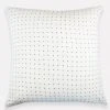 Anchal Cross Stitch Euro Throw Pillow - Bone Home Goods