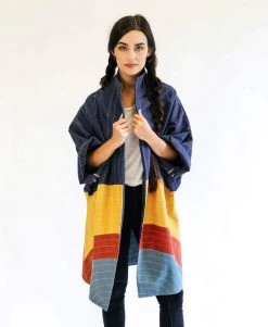 Anchal Clothing Rainbow Eclipse Cocoon Jacket