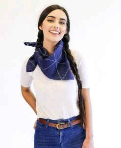 Anchal Graph Bandana - Navy 9 Anchal Graph Bandana - Navy