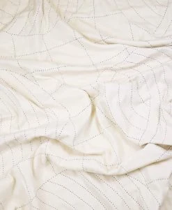 Anchal Crescent Lattice Quilt - Sand