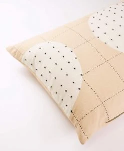 Anchal Lunar Dot Lumbar Pillow - Ivory Home Goods