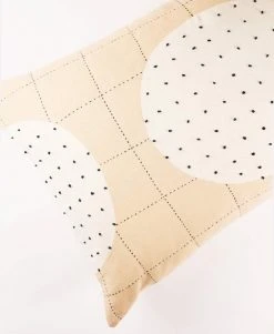 Anchal Lunar Dot Lumbar Pillow - Ivory Home Goods