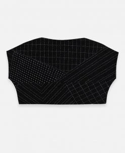 Anchal Box Crop Top - Charcoal Best Sellers