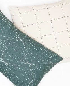 Anchal Home Goods Prism Lumbar Pillow - Spruce