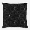 Anchal Prism Throw Pillow - Charcoal