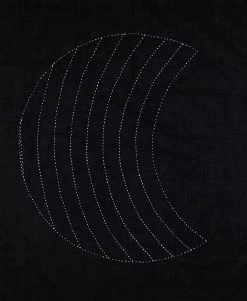 Anchal Home Goods Small Crescent Lattice Throw Quilt