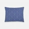 Anchal Home Goods Graph Small Throw Pillow - Slate 1 Anchal Home Goods Graph Small Throw Pillow - Slate