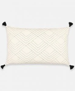 Anchal Tilt Lumbar Pillow - Bone