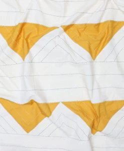 Anchal Home Goods Triangle Duvet Cover - Mustard